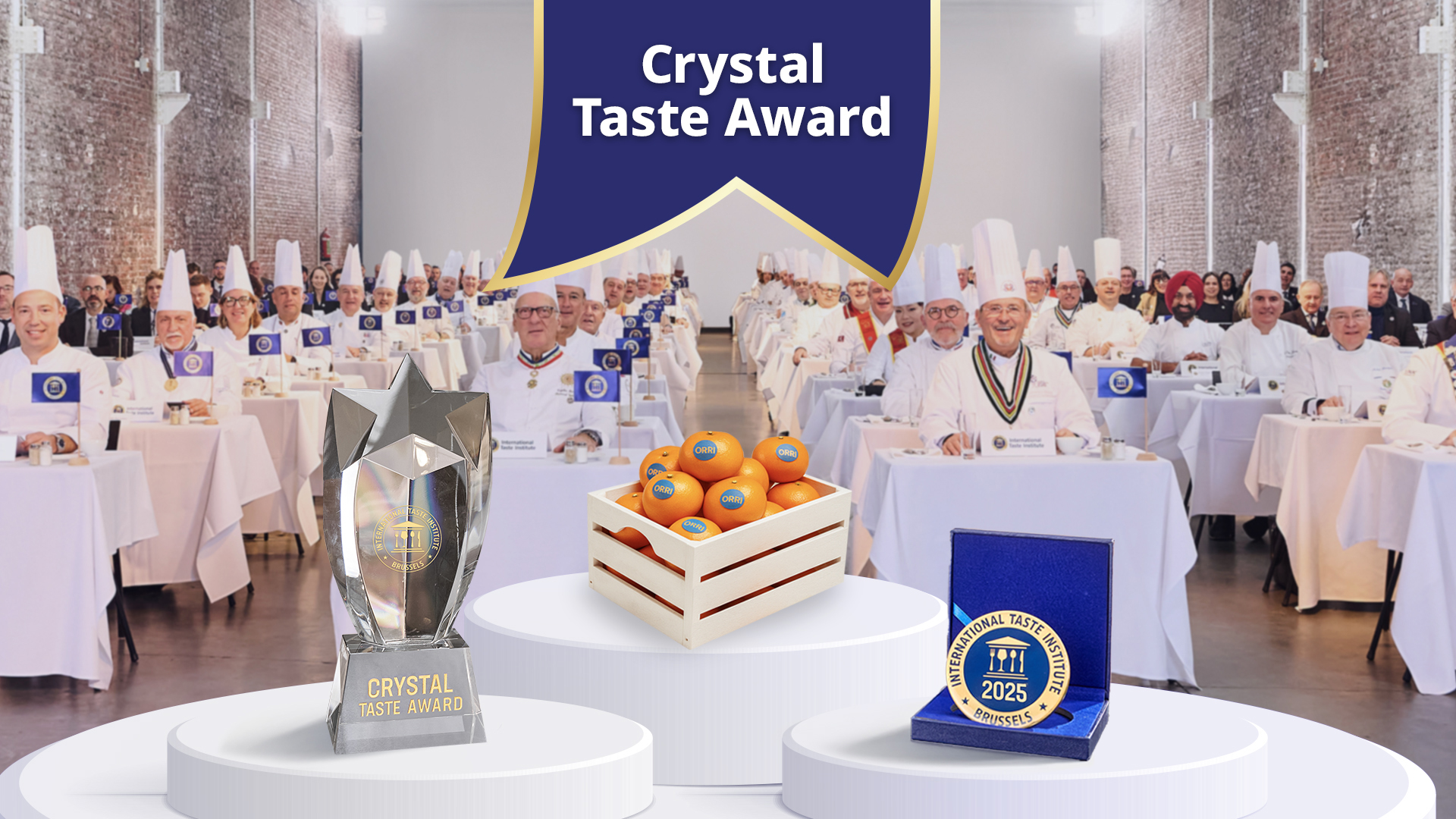 ORRi se corona con el prestigioso Crystal Taste Award
